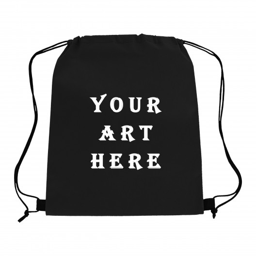 Black Non Woven Backpacks 